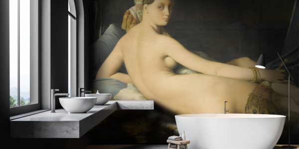 arte en pared baño acustium